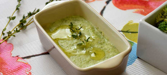 Baby Food For Thought: Broccoli and Olive Oil Puree